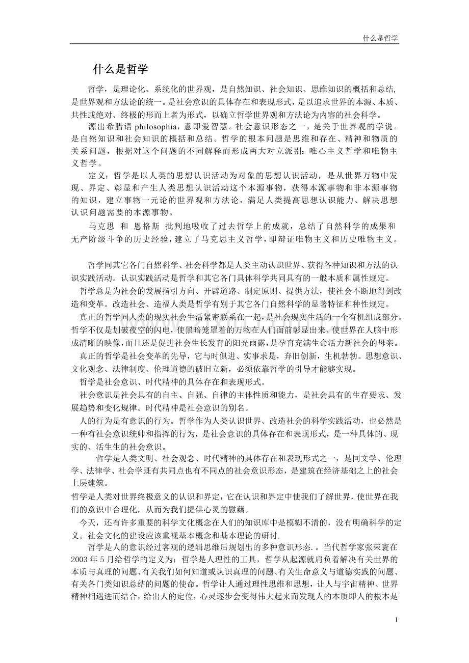 什么是哲学.doc_第1页