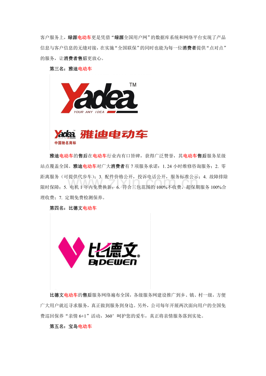 中国电动车售后排行.doc_第2页