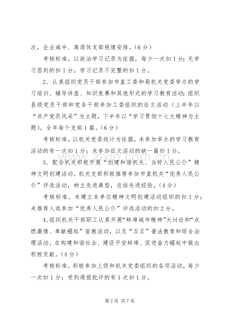商务局党委考核规章制度.docx_第2页