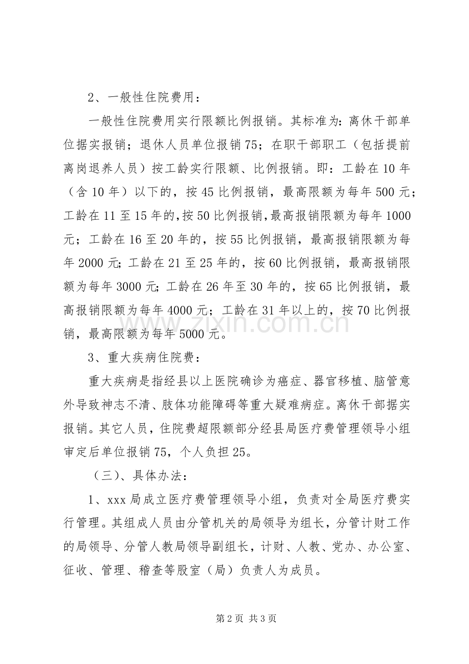 局医疗费管理规章制度(2).docx_第2页