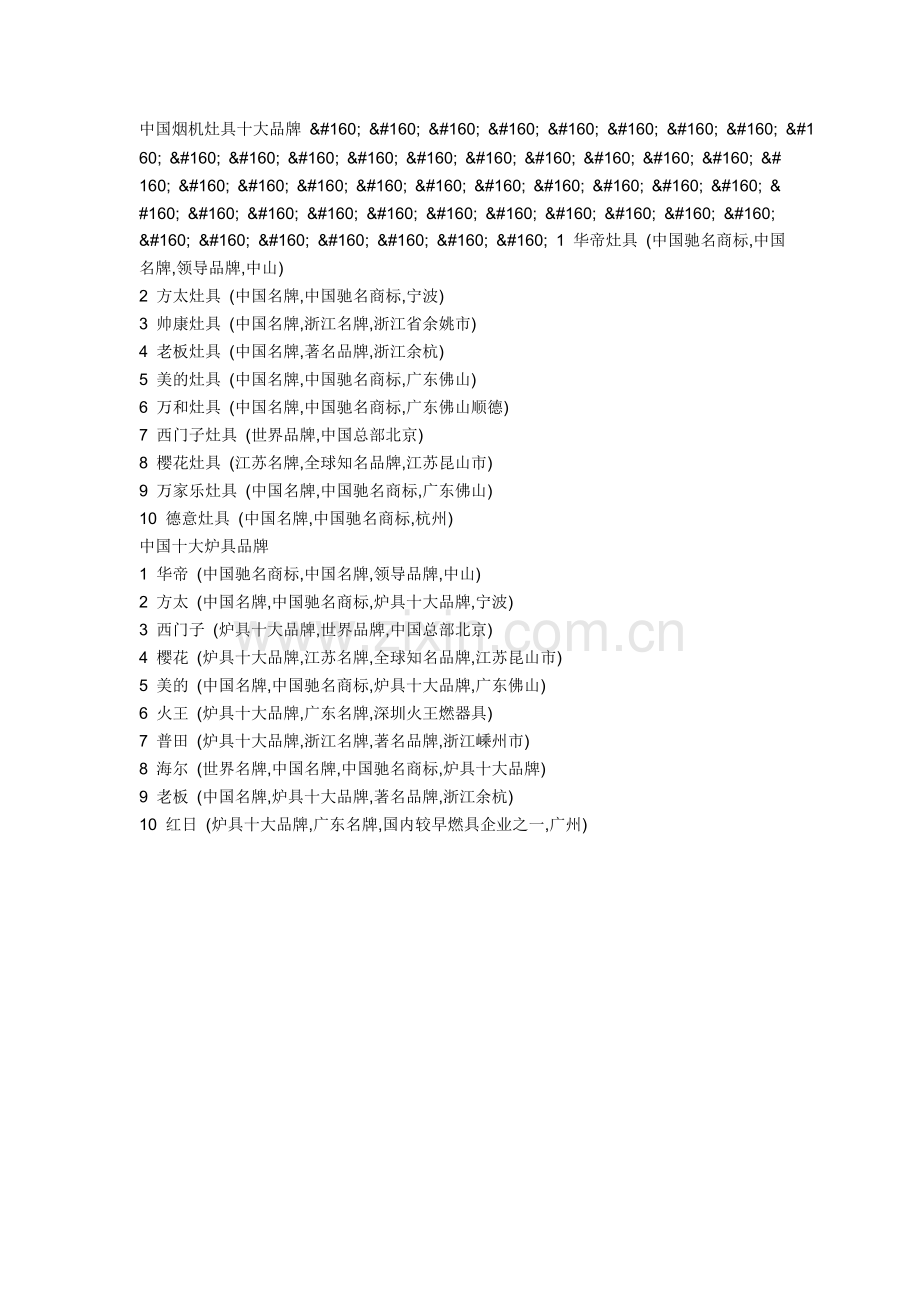 中国烟机灶具十大品牌.doc_第1页
