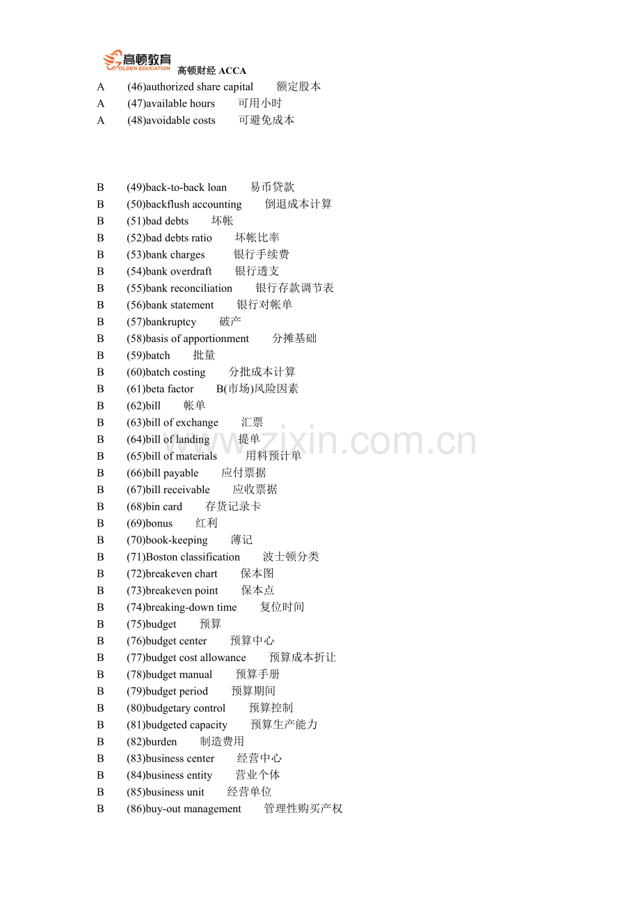 ACCA_Paper2.4-Paper2.5词汇表.doc_第2页