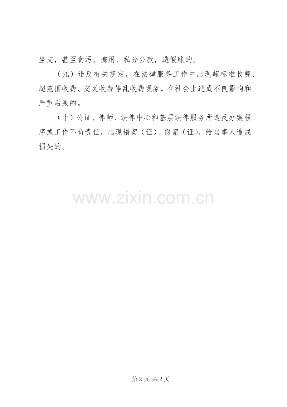 司法局党风廉政建设责任追究规章制度.docx_第2页