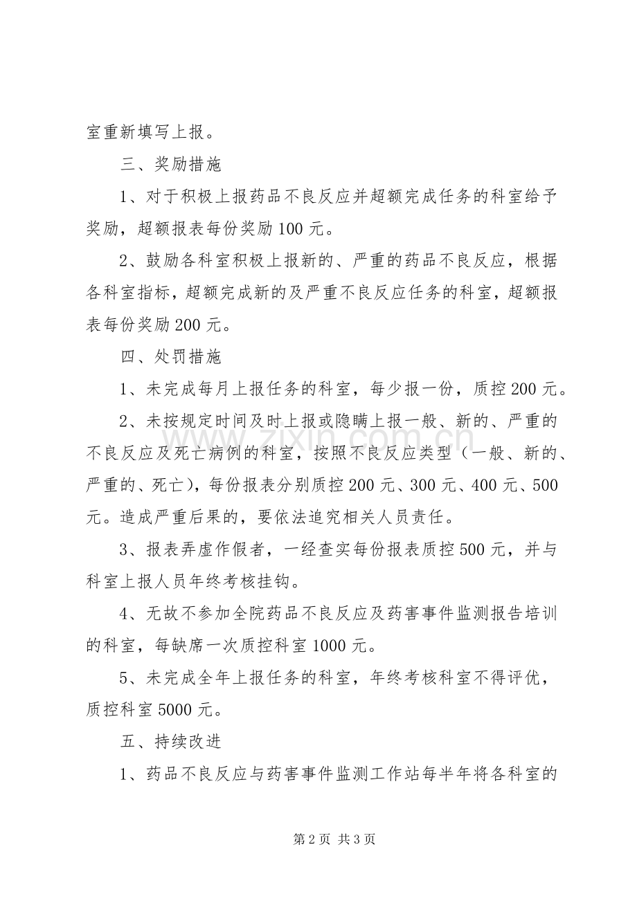 药品不良反应及药害报告管理规章制度.docx_第2页