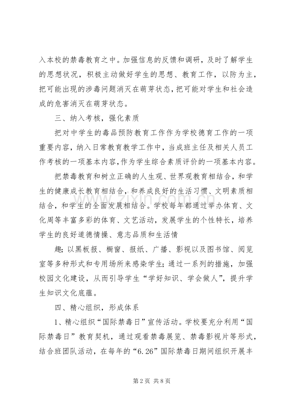 雨冲中学20年学年禁毒工作规章制度.docx_第2页