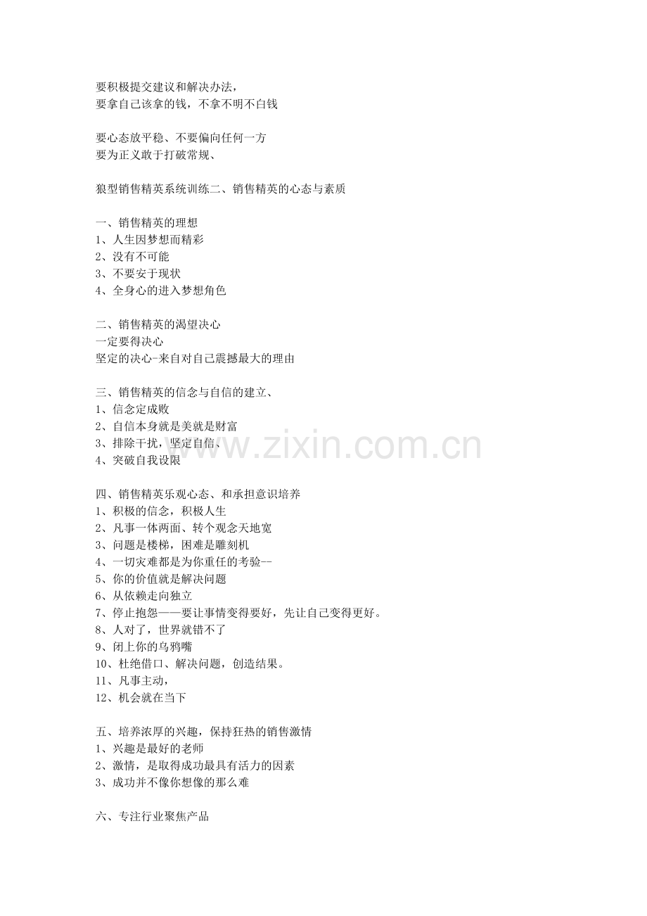 狼型销售精英系统训练——臧其超.doc_第2页