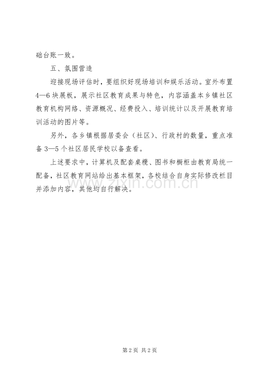 团的建设基本要求乡镇社区教育中心建设基本要求.docx_第2页