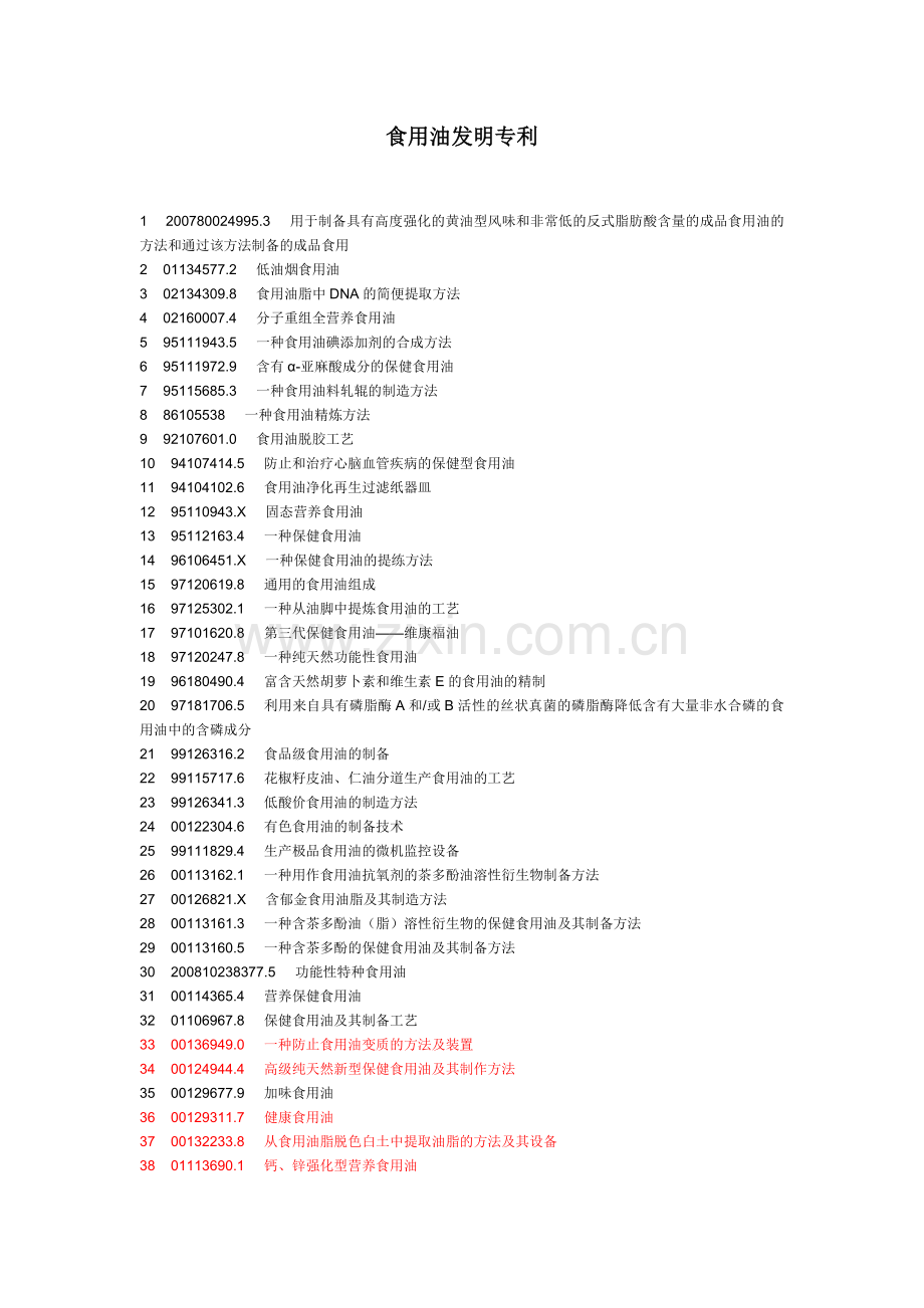 食用油发明专利.doc_第1页