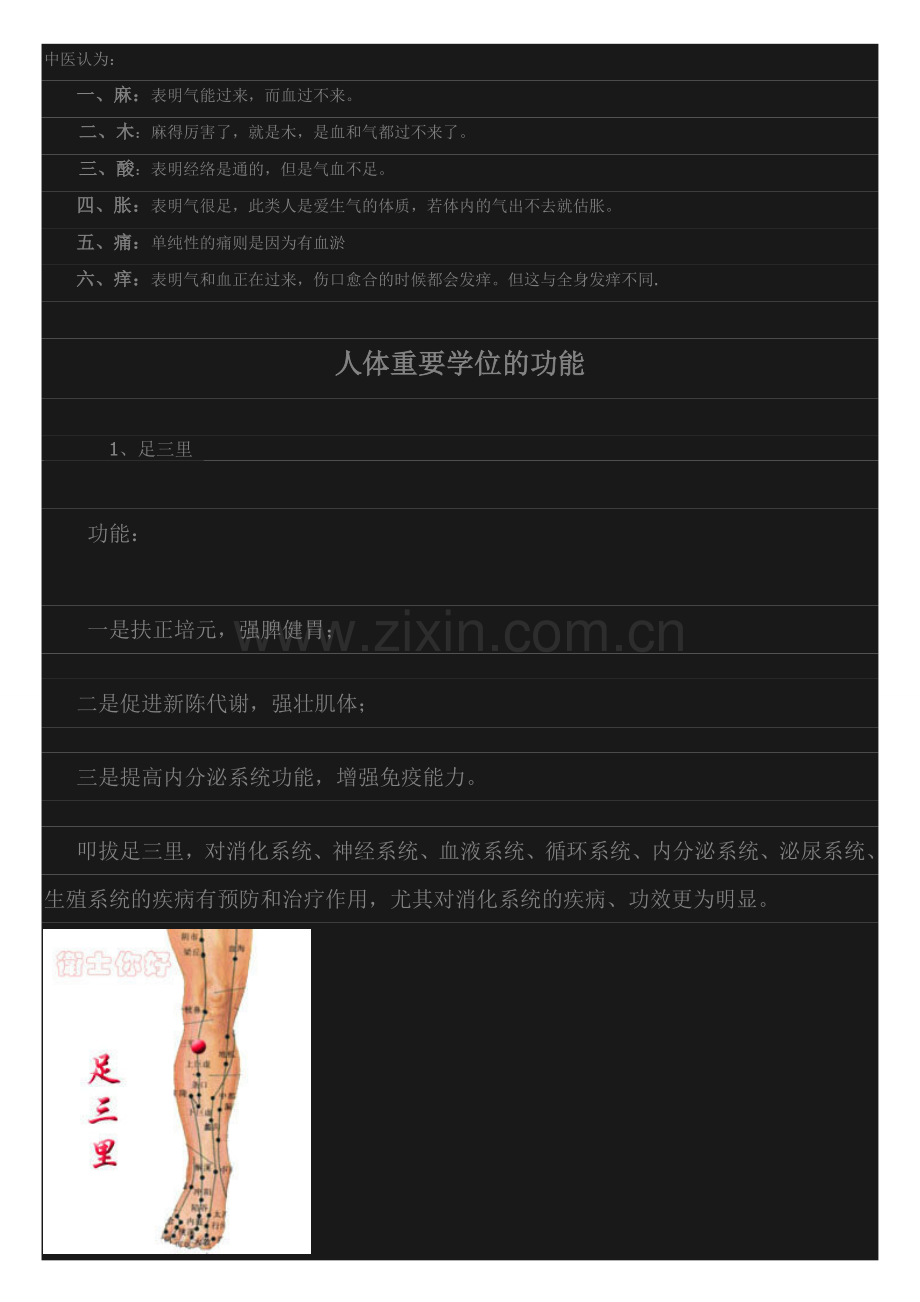 人体重要穴位功能.doc_第1页