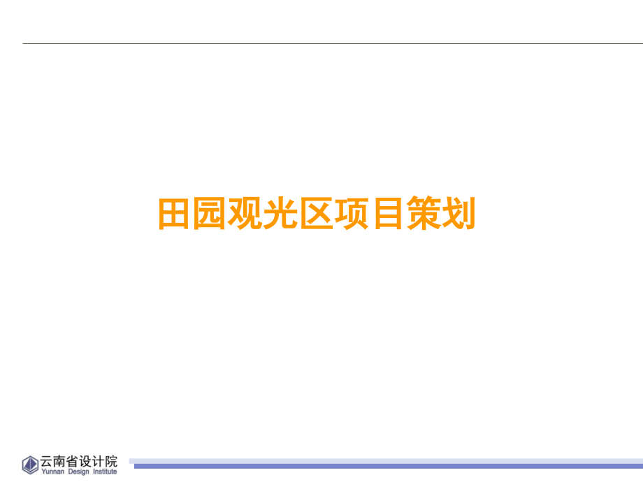田园观光区项目策划.ppt_第1页