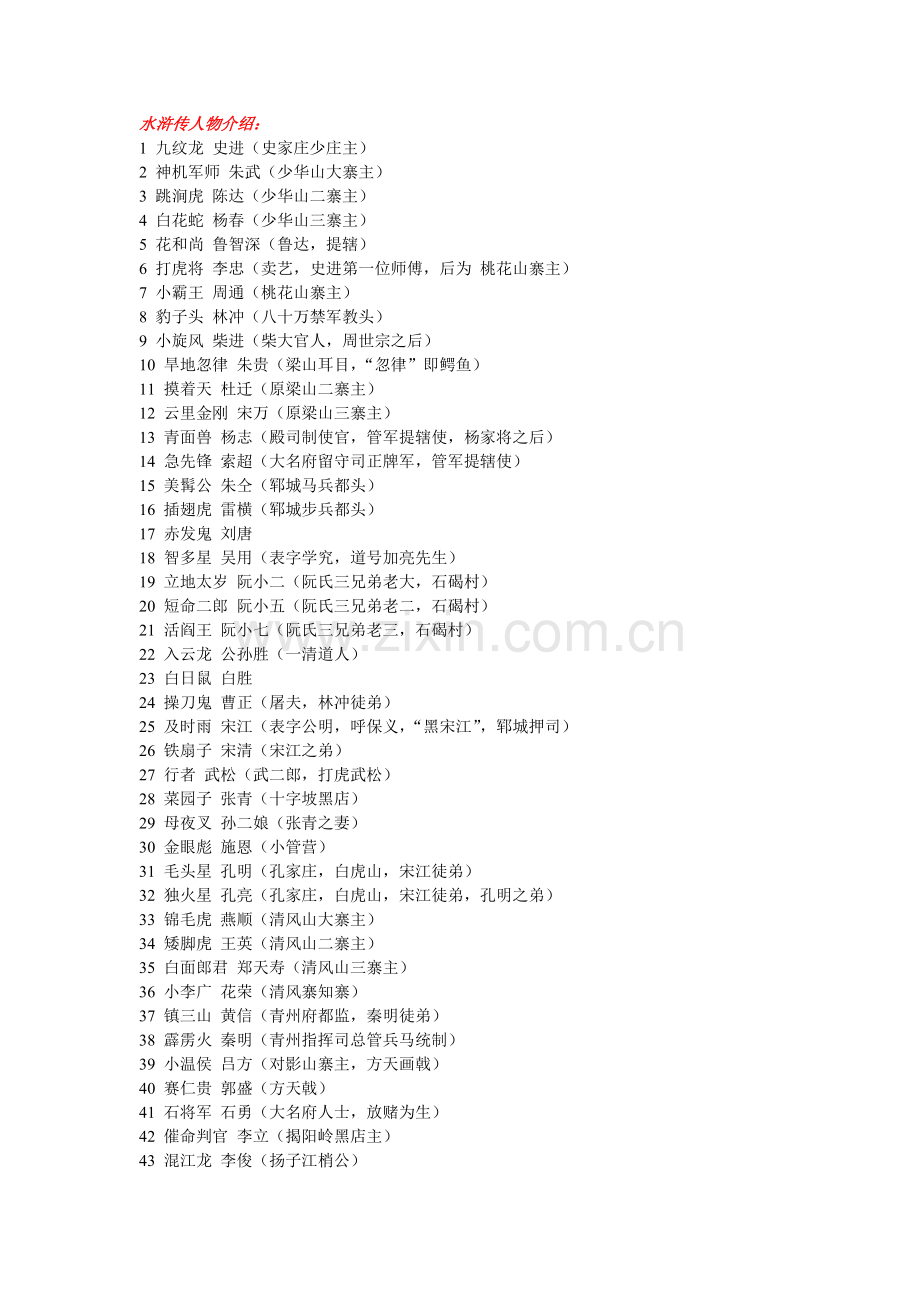 水浒传人物介绍.doc_第1页