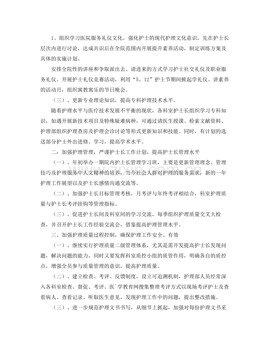 2020年护士个人工作计划范文.docx_第2页