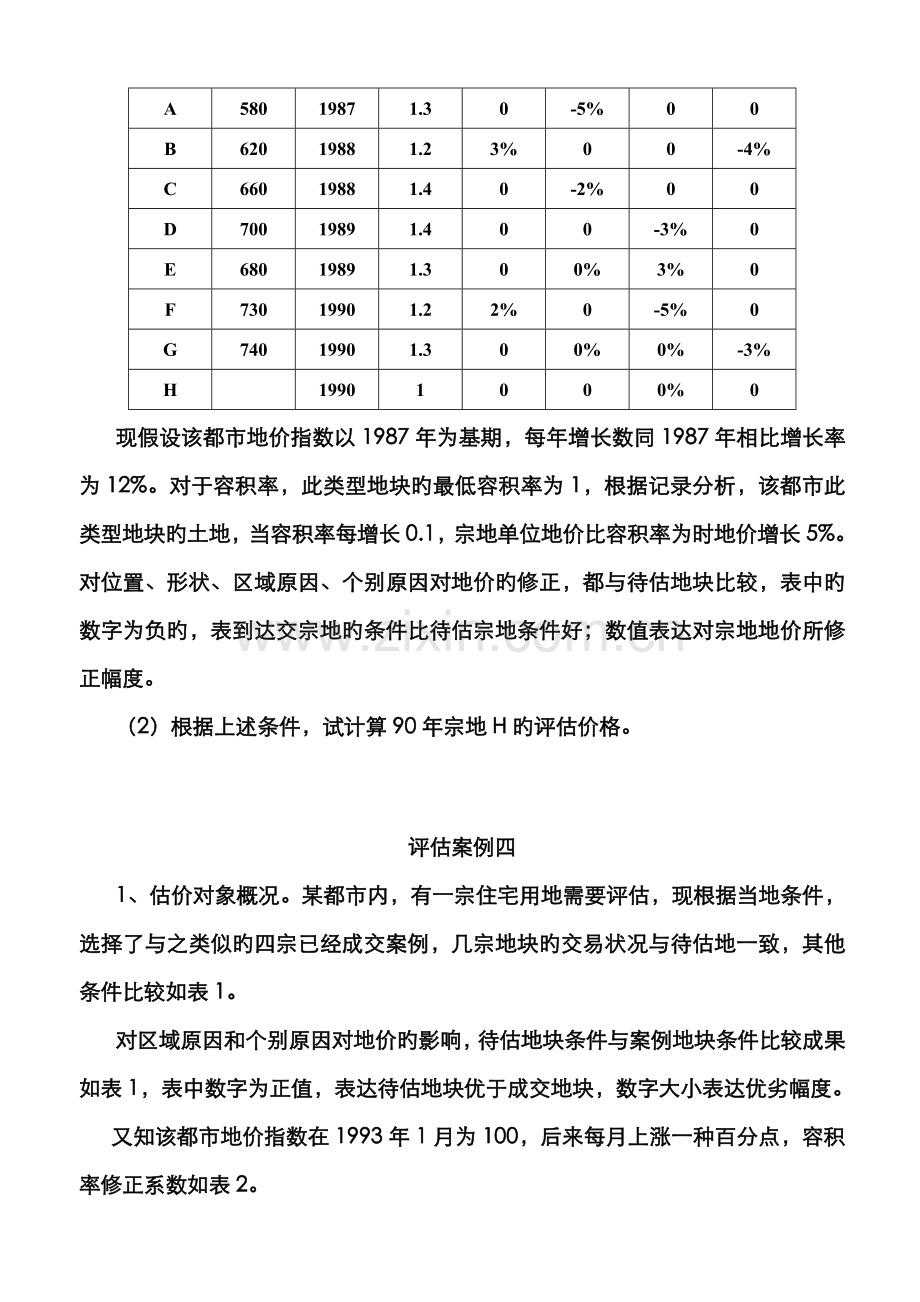 2022年不动产估价案例几答案解析.doc_第2页