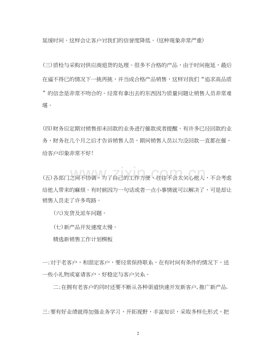 新销售工作计划模板.docx_第2页
