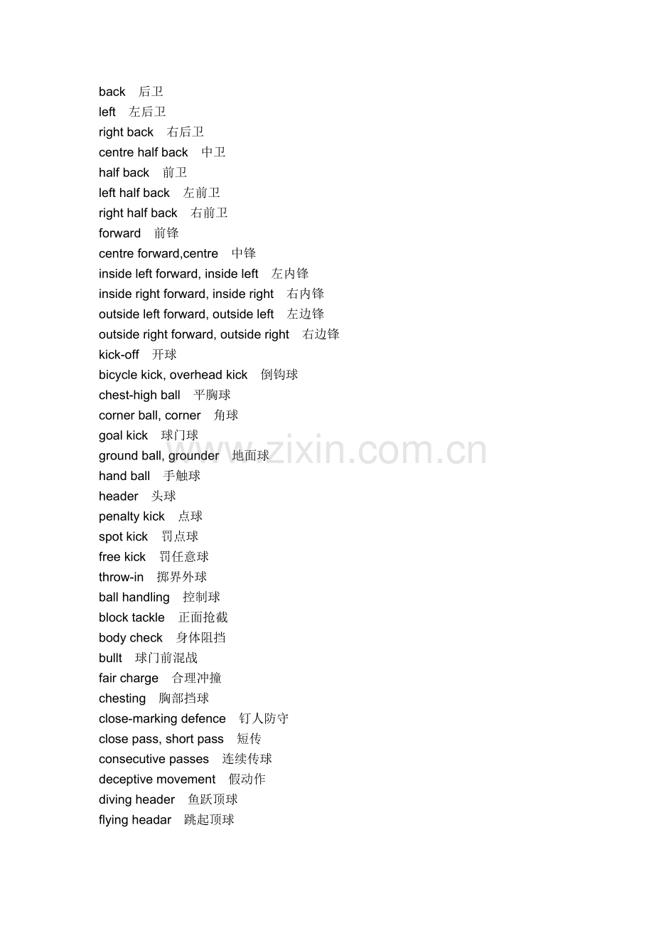运动专业术语.doc_第2页