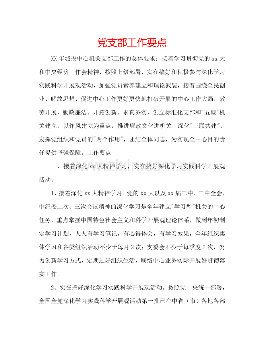 党支部工作要点.doc_第1页