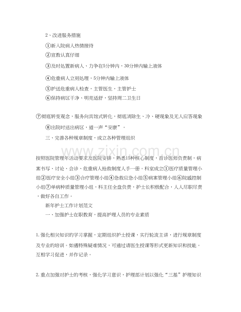 新年医生工作计划范文.docx_第2页