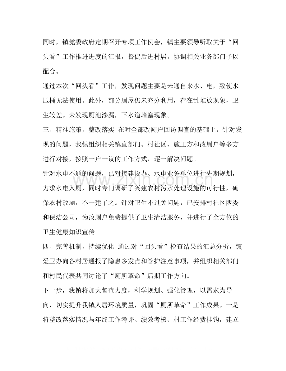 厕所革命回头看工作总结.docx_第2页