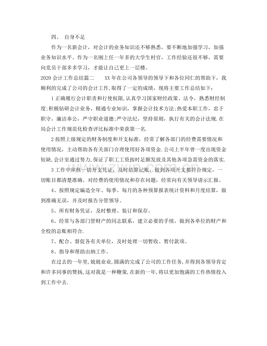 会计工作总结.docx_第2页