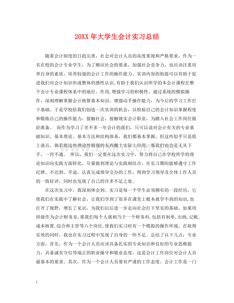 大学生会计实习总结.docx_第1页
