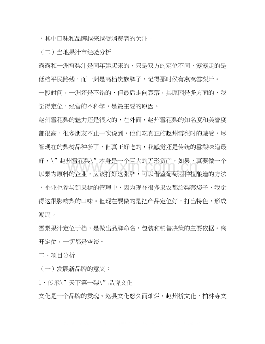 产品项目计划书.docx_第2页