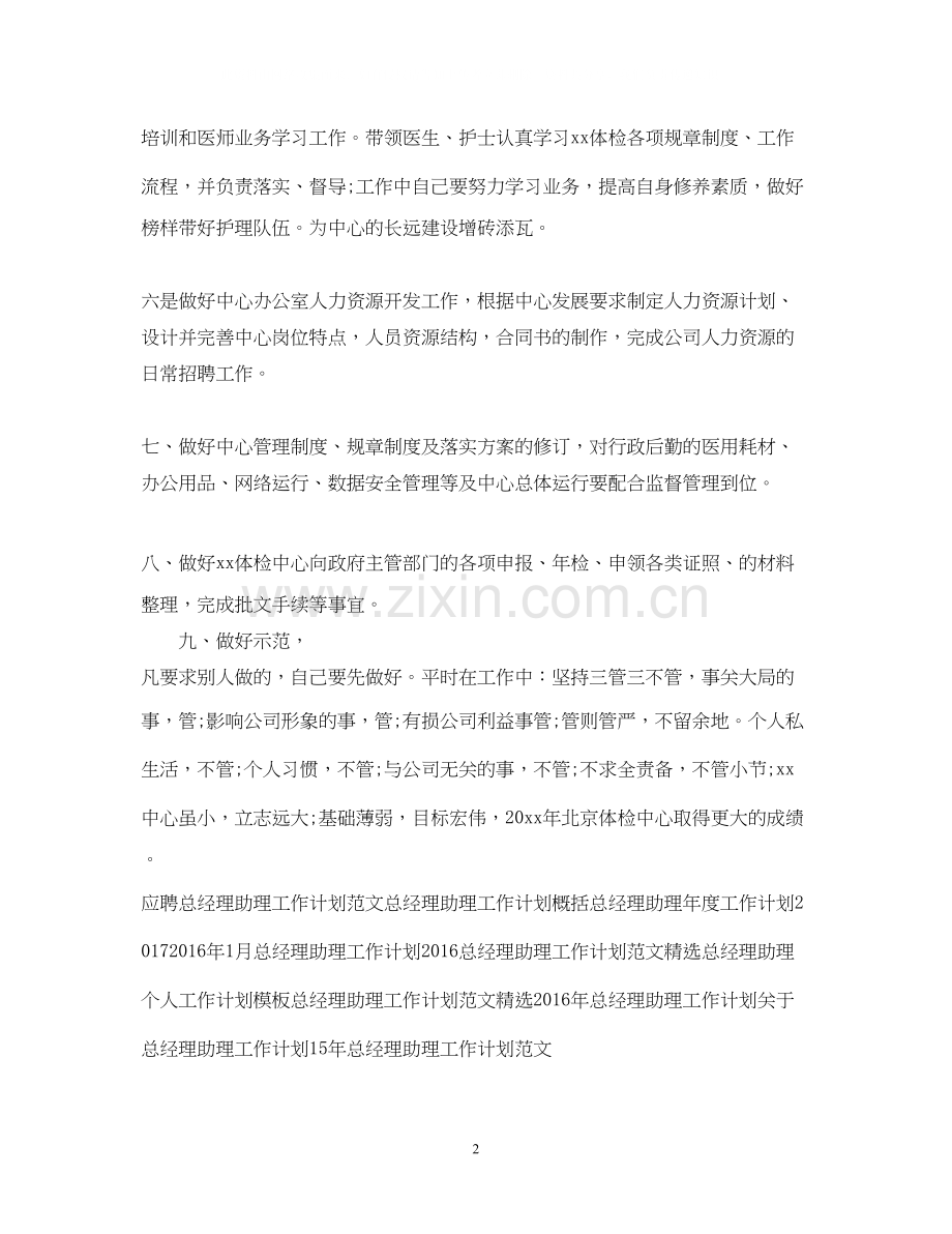 总经理助理工作计划.docx_第2页