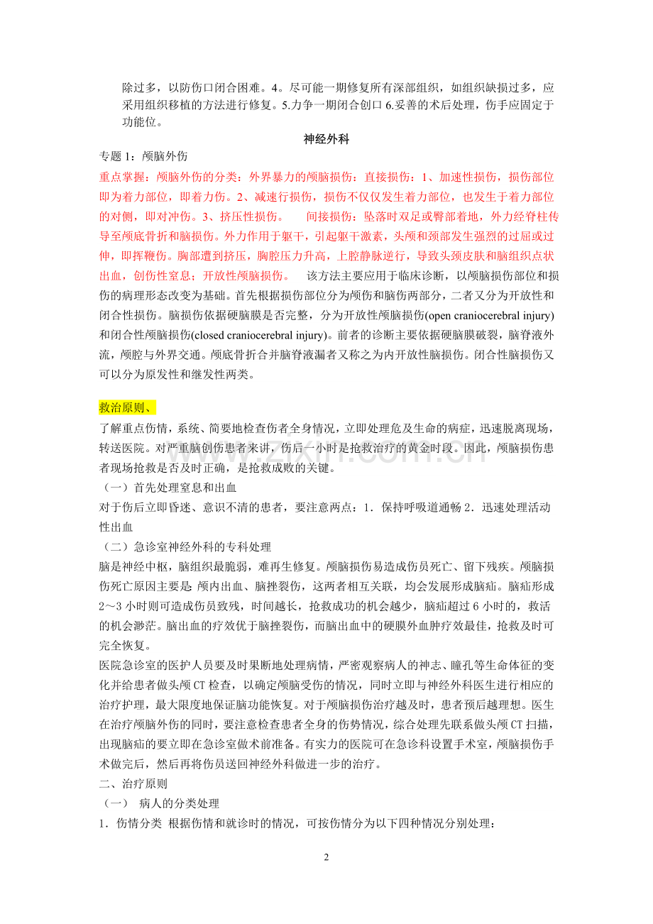 外科专题学习内容.doc_第2页