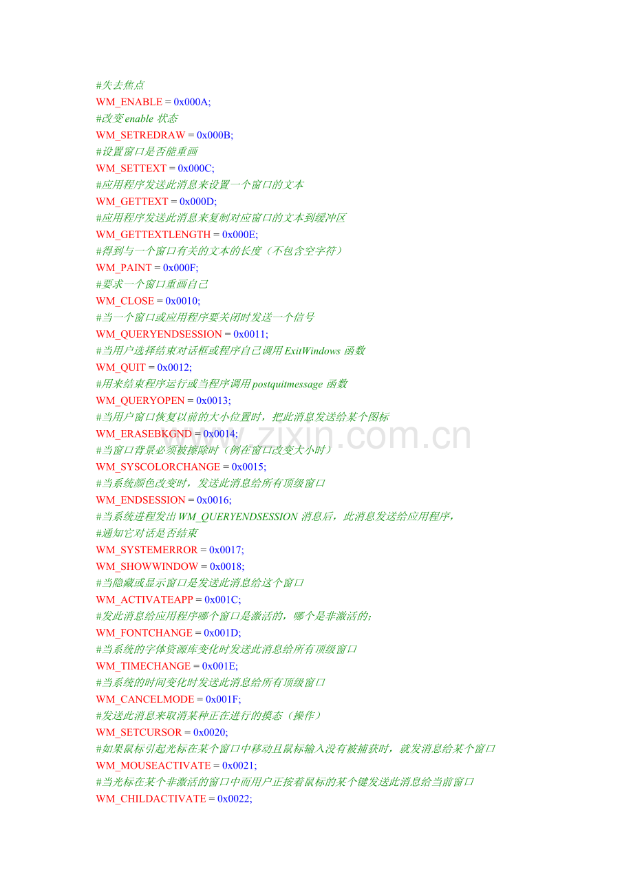 Windows窗口消息大全.doc_第2页
