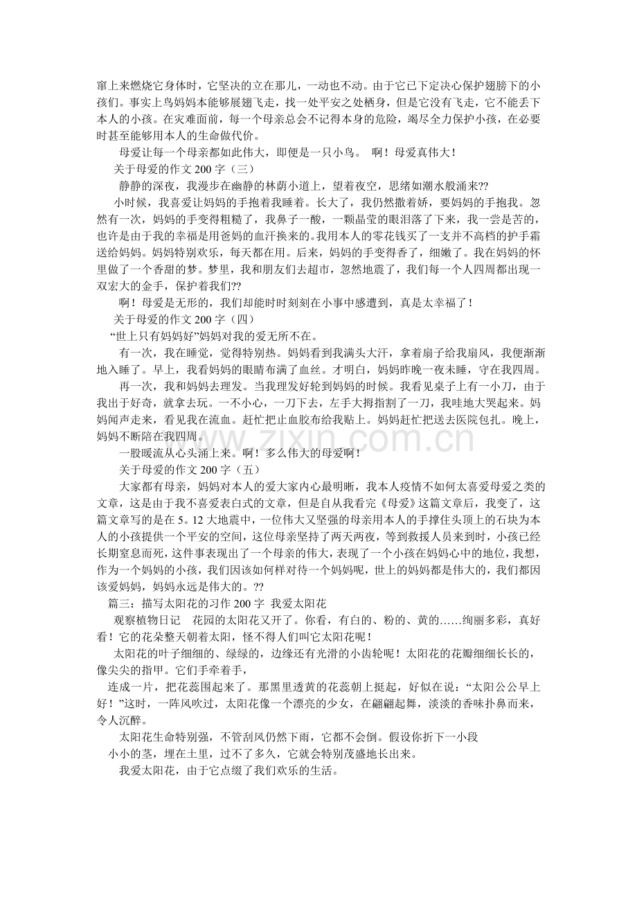 关于花的作文200字.doc_第2页