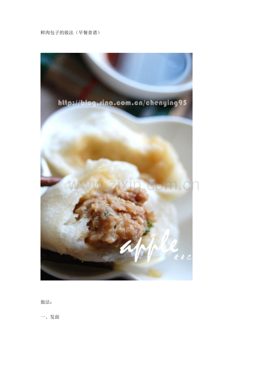 鲜肉包子的做法详解.doc_第2页