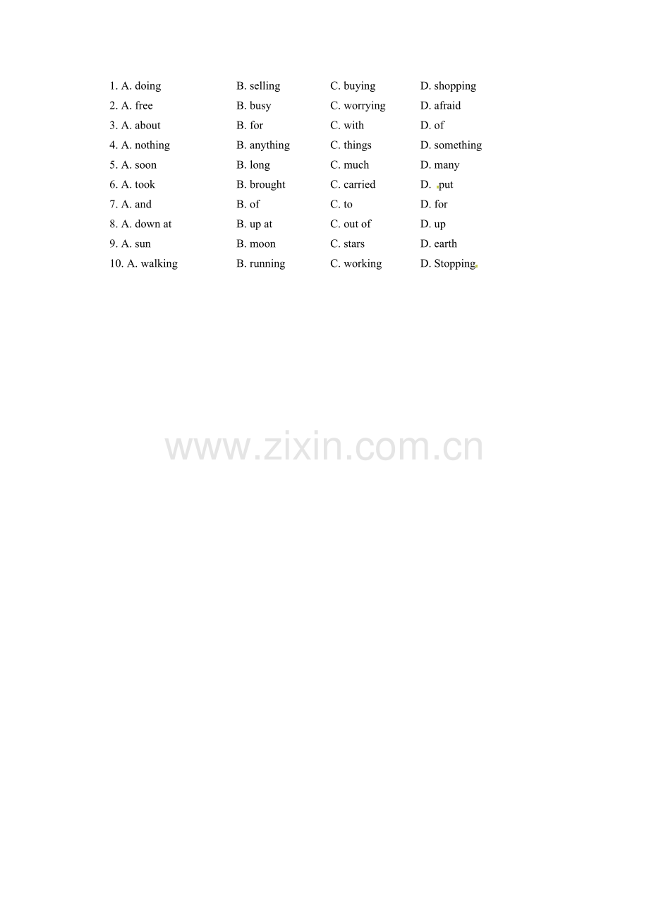 Unit-1-What-did-you-do？习题3.doc_第2页