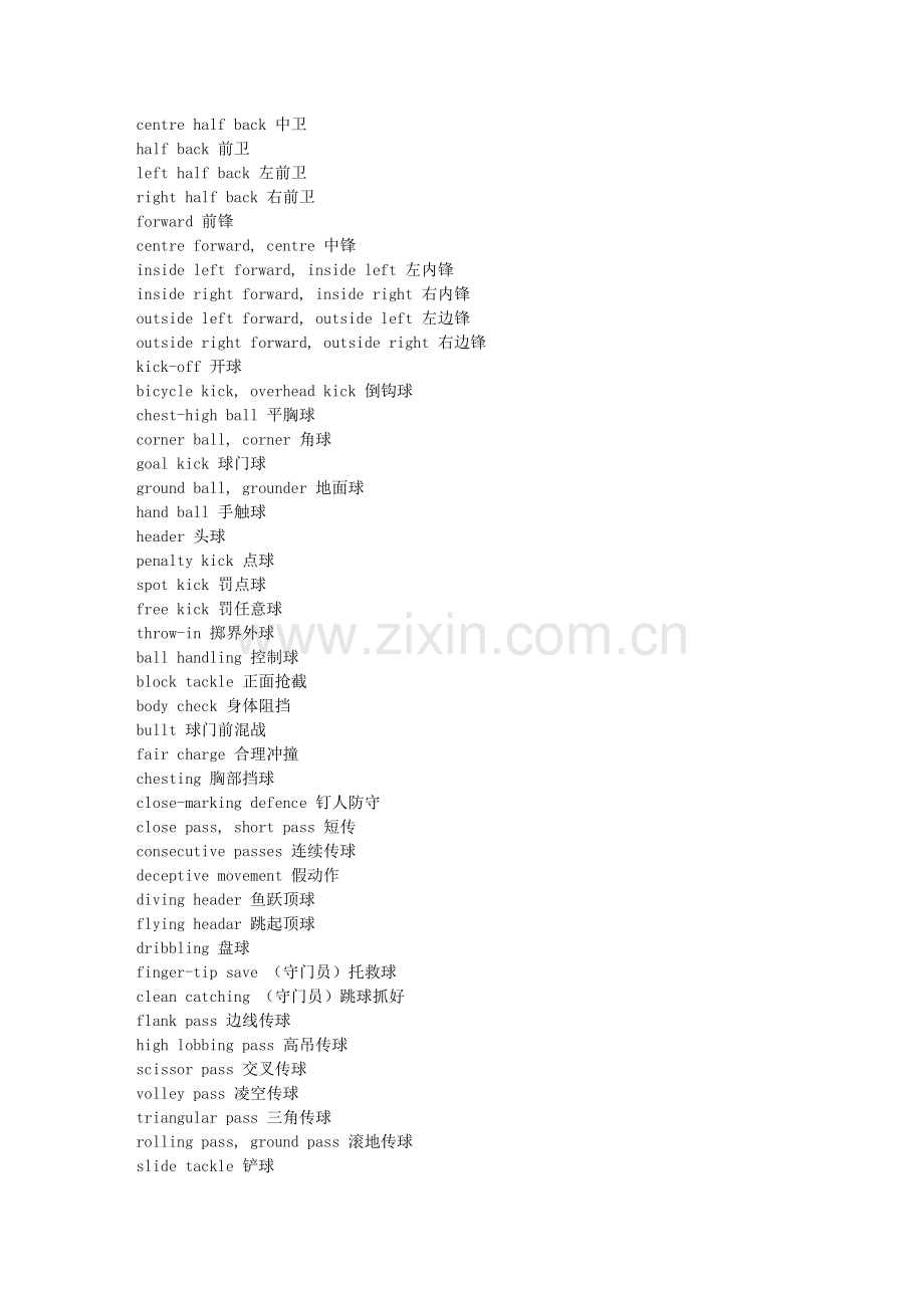 体育类词汇.doc_第2页