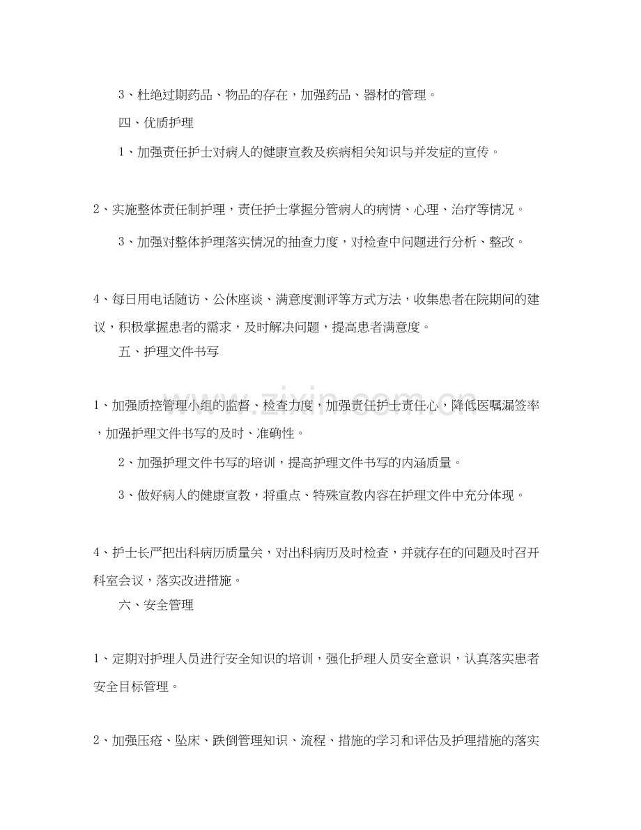 护理质量具体工作计划.docx_第2页