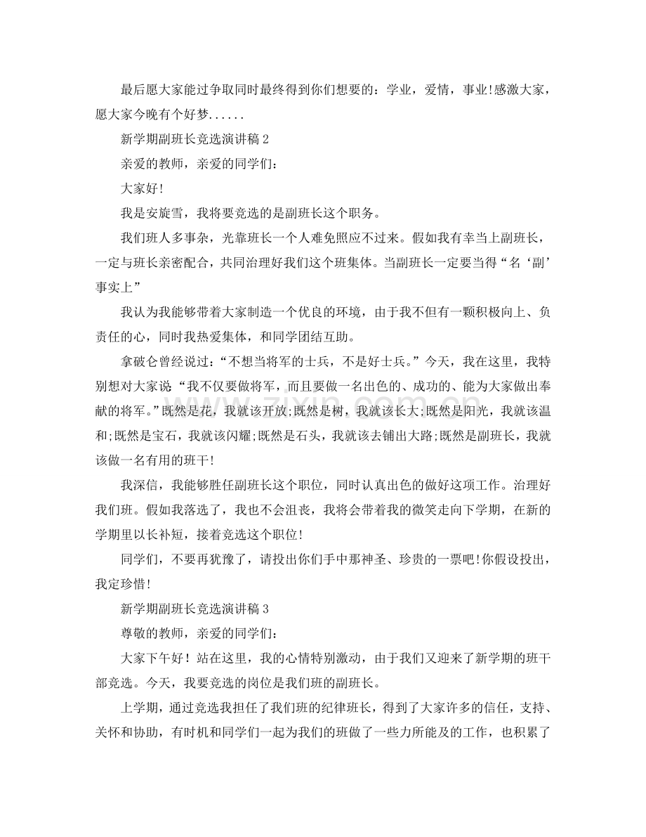 新学期副班长竞选演讲稿参考.doc_第2页
