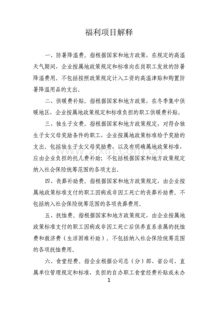 福利项目解释.doc_第1页