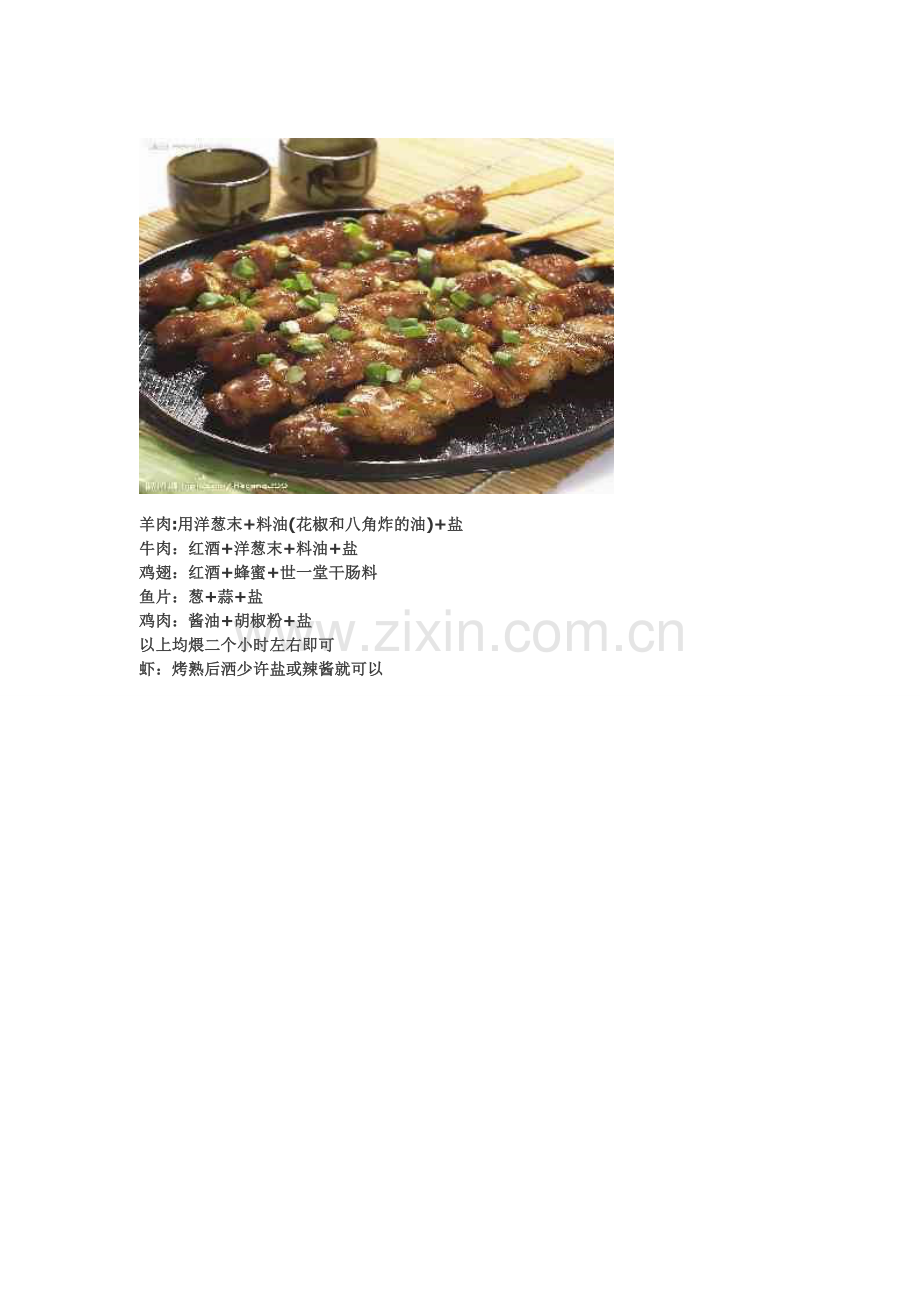 把烧烤配方交给大家(烧烤必备!!).doc_第2页