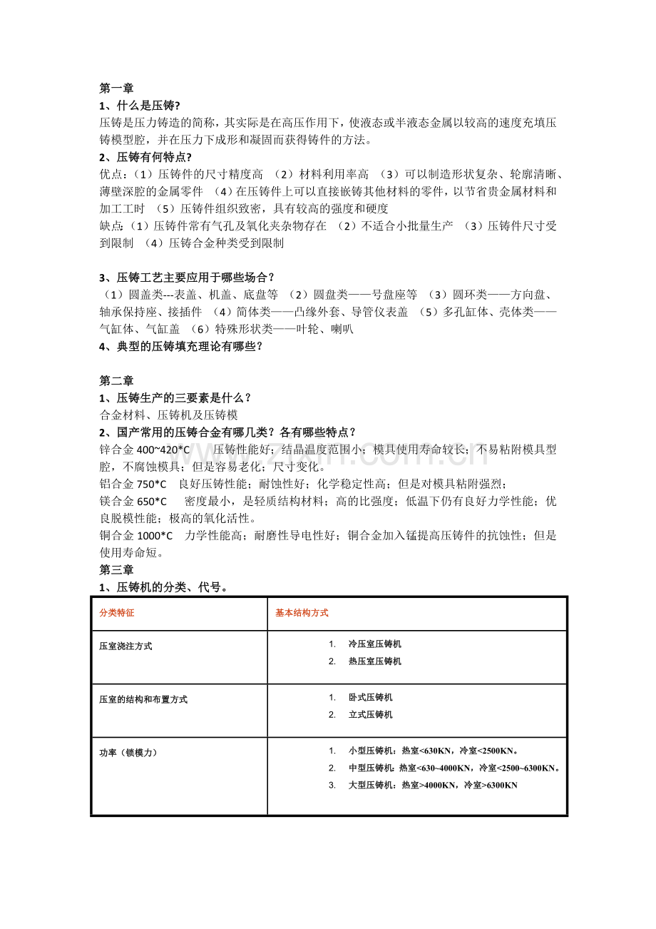 压铸复习题.docx_第1页