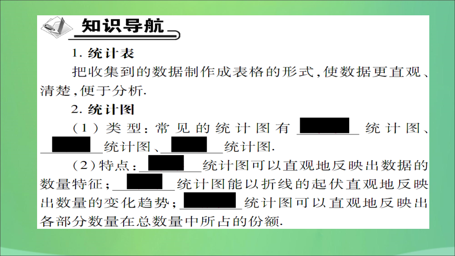 秋八年级数学上册 第十五章 数据的收集与表示 15.2 数据的表示(第2课时)利用统计图表传递信息课件 (新版)华东师大版 课件.ppt_第2页