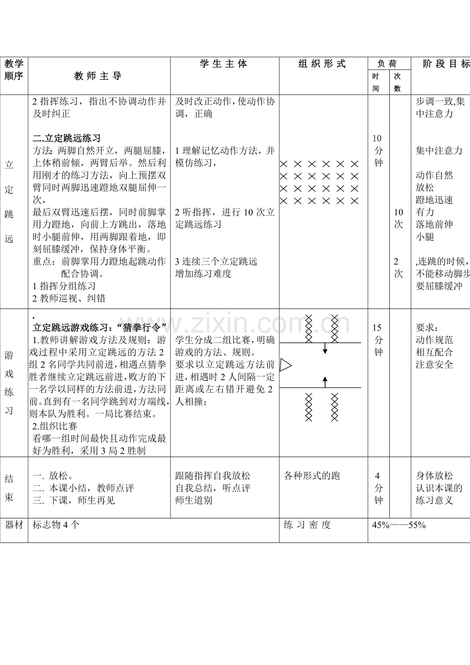 立定跳远教案、反思.doc_第2页