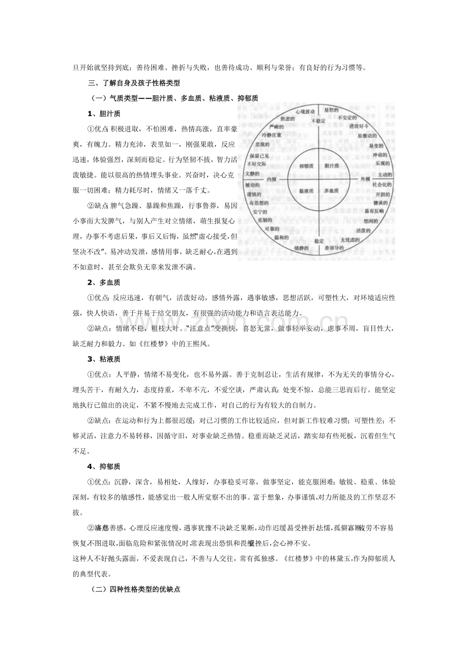 四种性格类型-测一测-你及孩子属于哪一种.docx_第2页