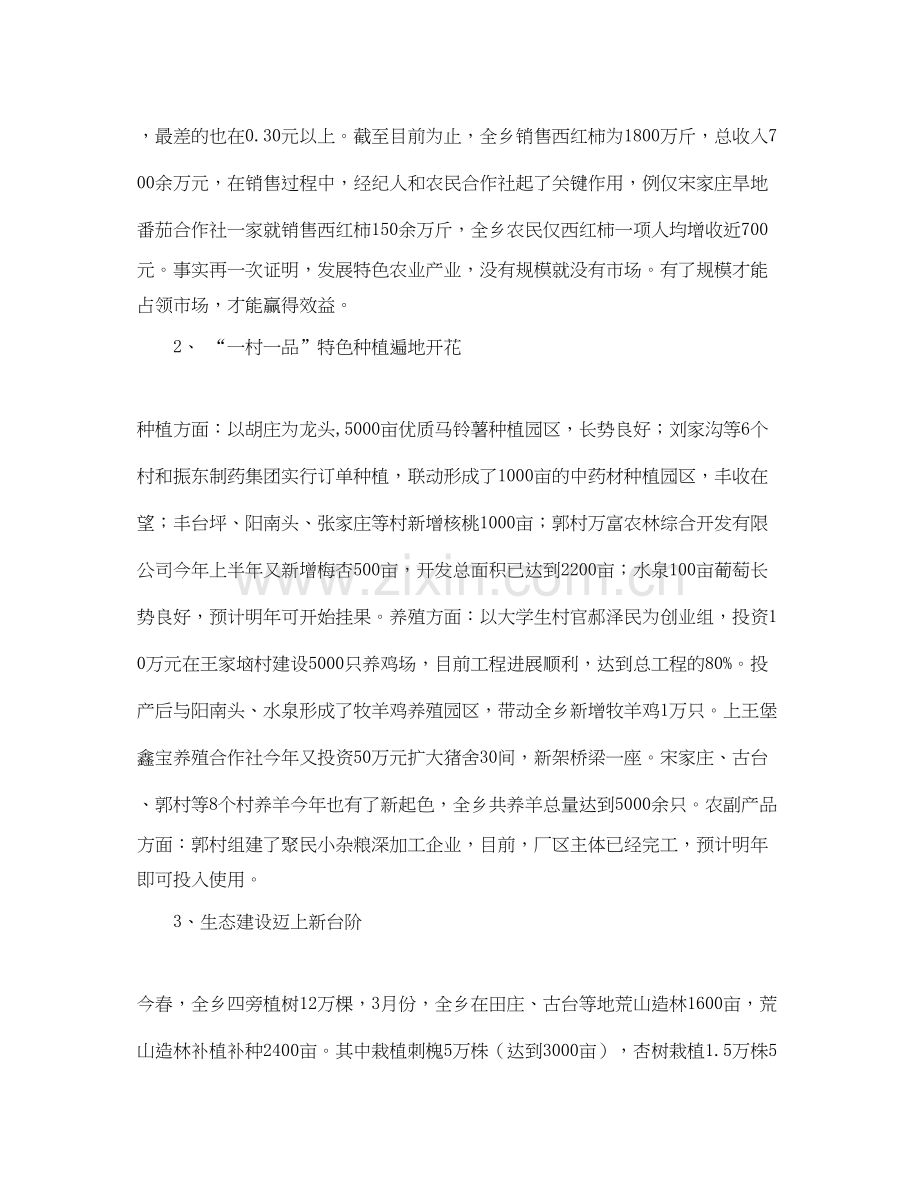 乡镇年工作总结暨年工作计划.docx_第2页