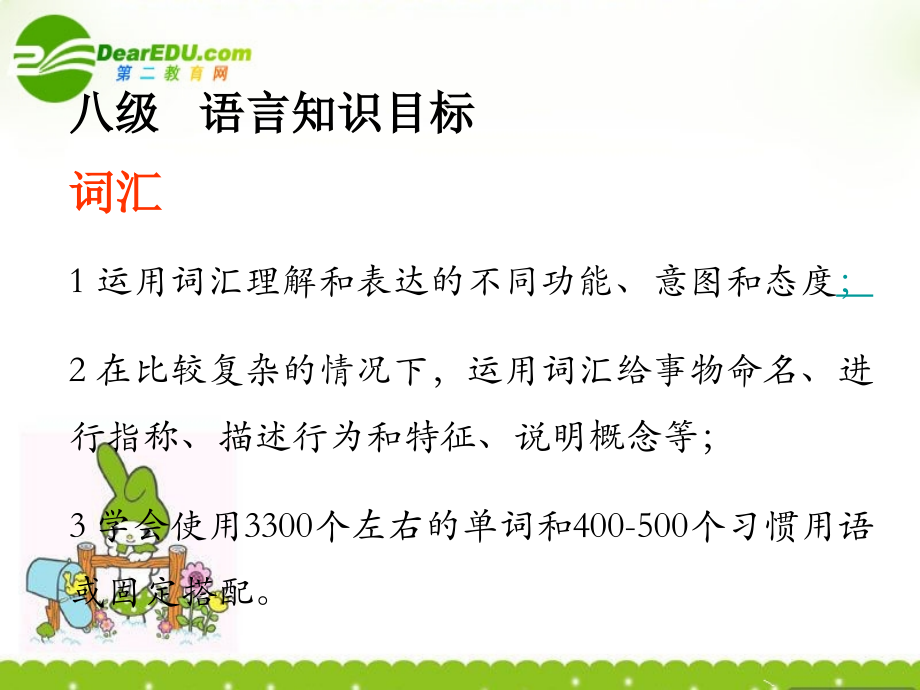 福建省高三英语骨干教师培训 高考英语词汇&复习思考课件 新人教版 课件.ppt_第2页