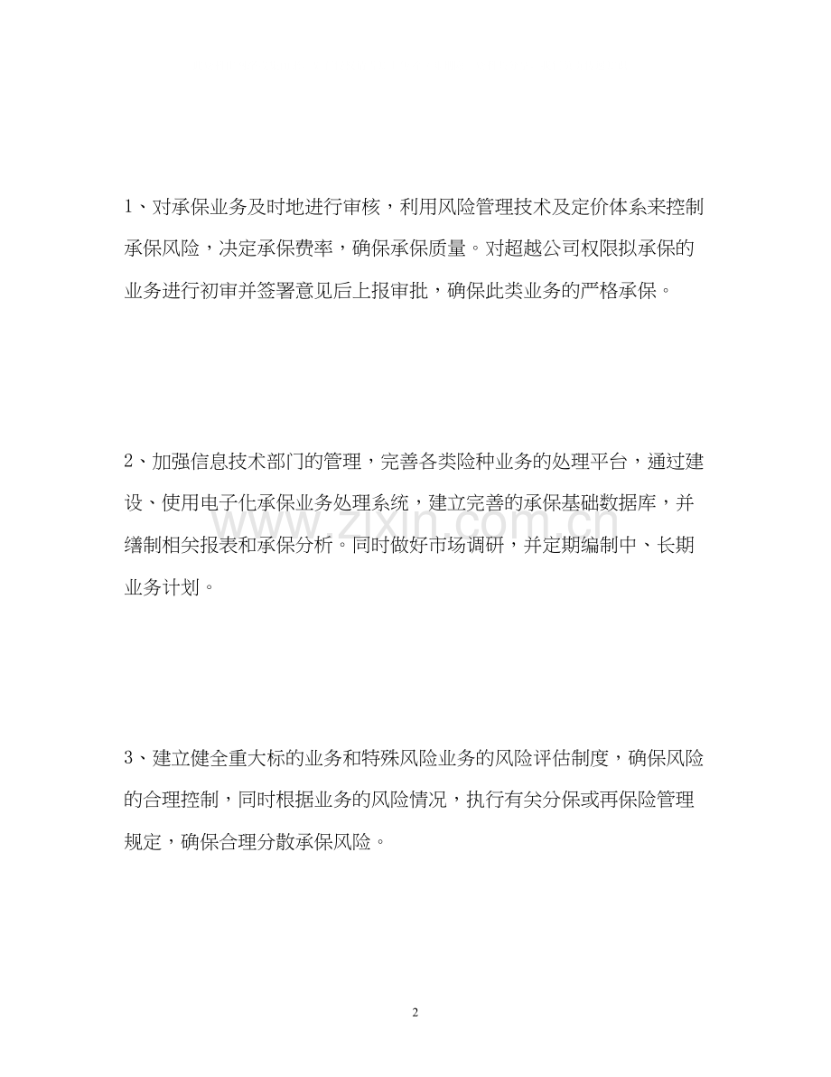 保险客服工作计划.docx_第2页