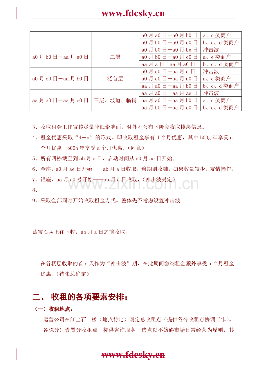 武汉汉正街第一大道商户收租操作执行方案.doc_第2页