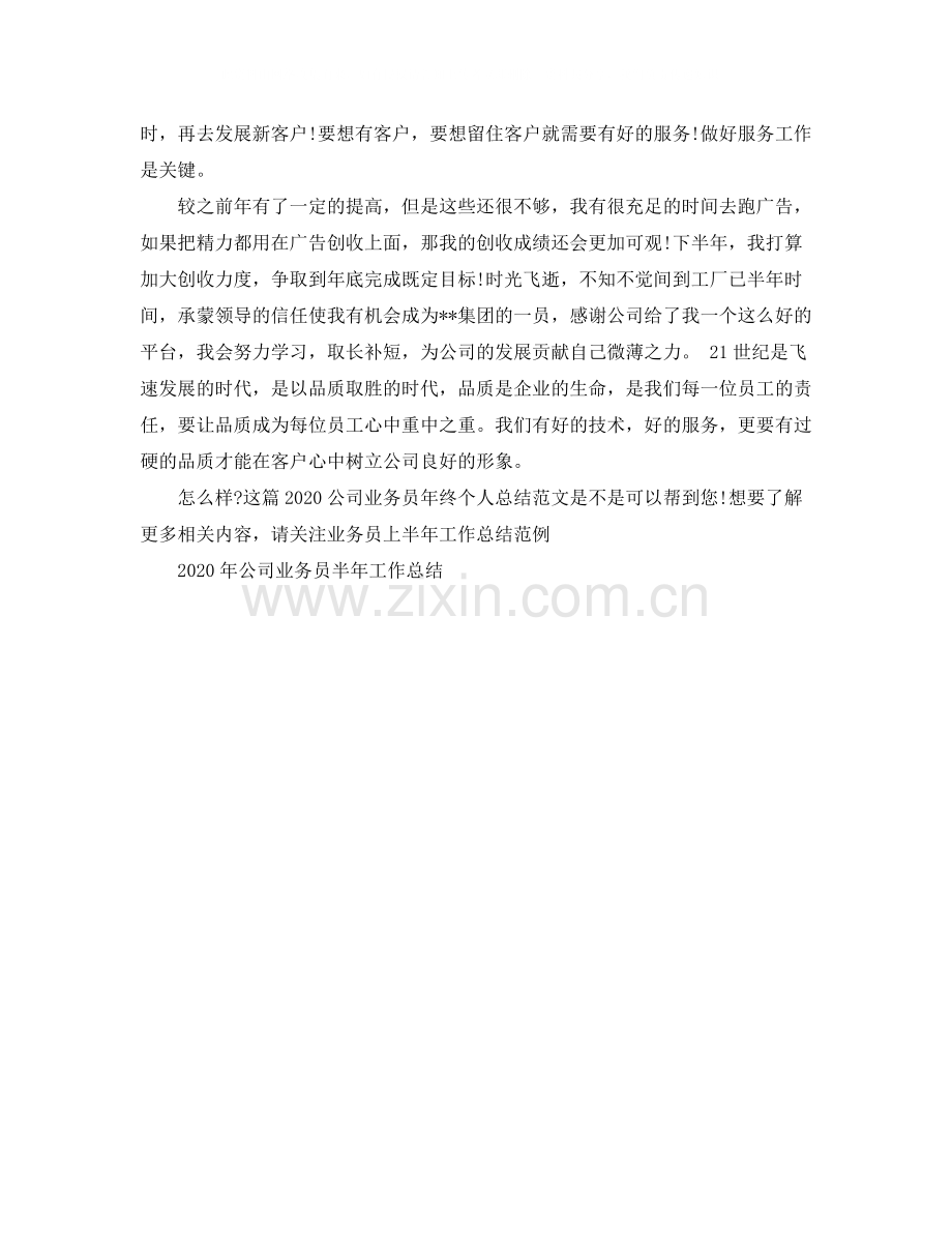 公司业务员年终个人总结范文.docx_第2页
