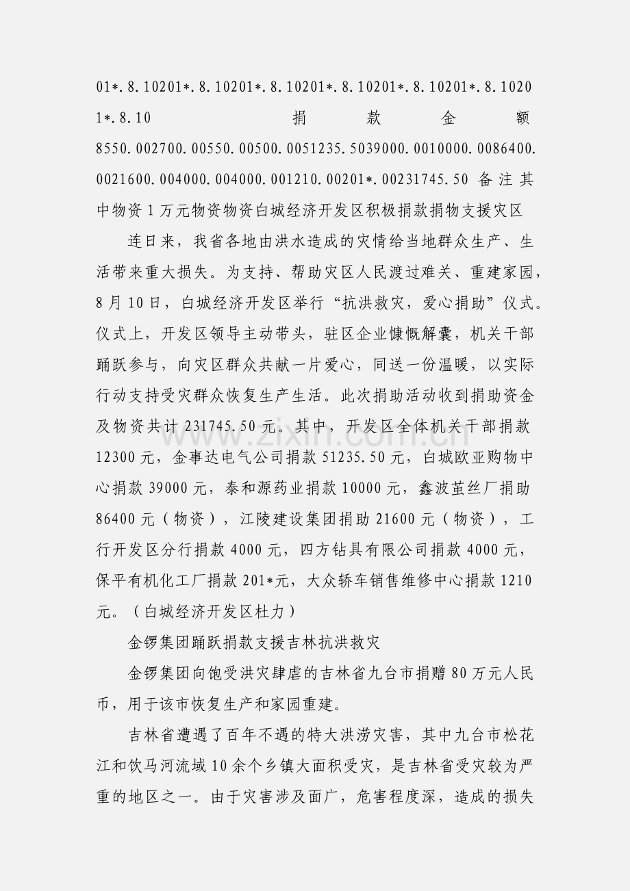抗洪救灾 爱心捐助.docx_第2页