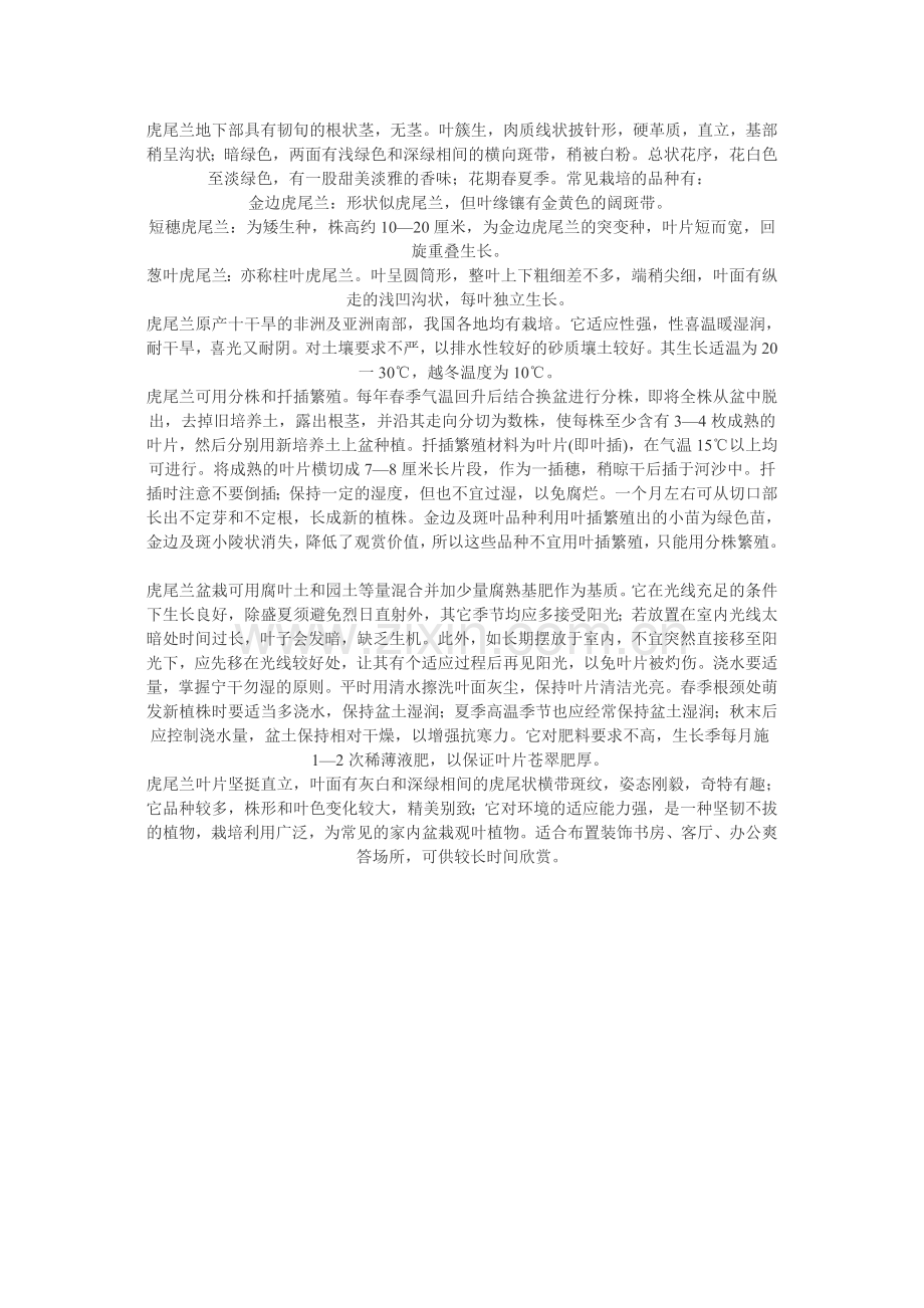 家庭常见观叶植物图片欣赏及介绍.doc_第2页