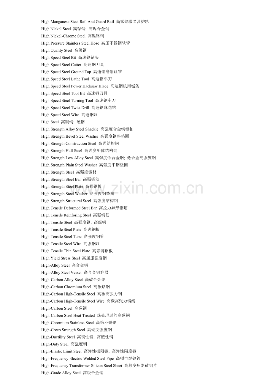 钢材英文名称.doc_第2页
