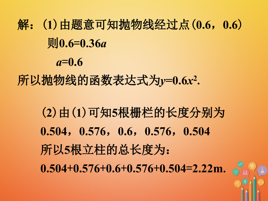 九年级数学下册 24 二次函数的应用拓展2素材 (新版)北师大版 素材.ppt_第2页