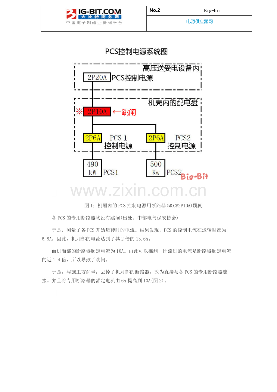 光伏逆变器的电源控制断路器跳闸!原因何解？.docx_第2页